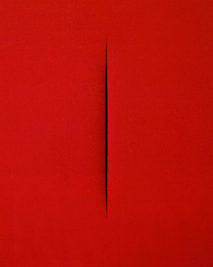 Lucio Fontana, Concetto spaziale, 1958