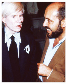 Andy Warhol ed Elio Fiorucci